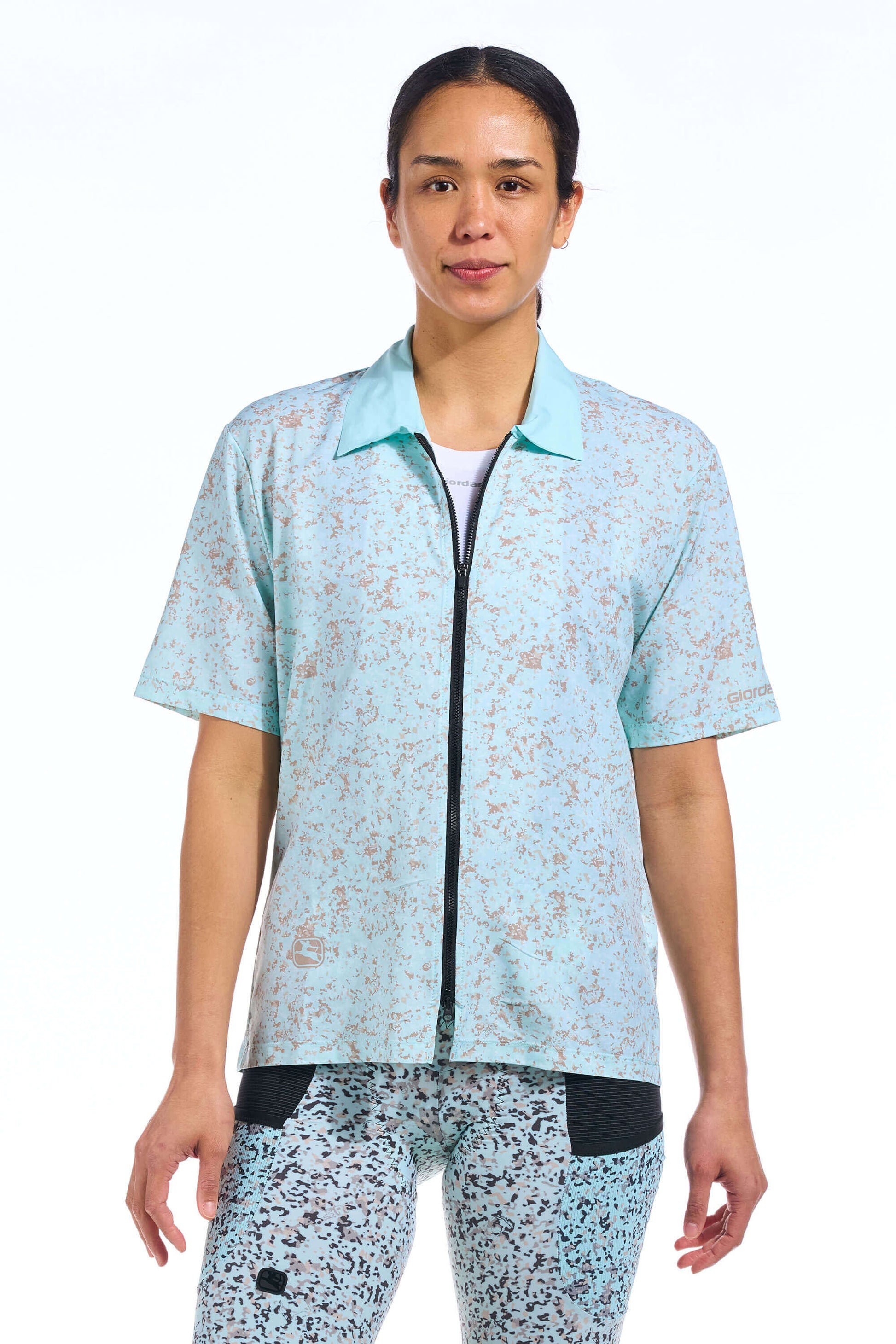 Beyond Gravel Short Sleeve Zip Shirt - Unisex JERSEYS JERSEYS + TANKS