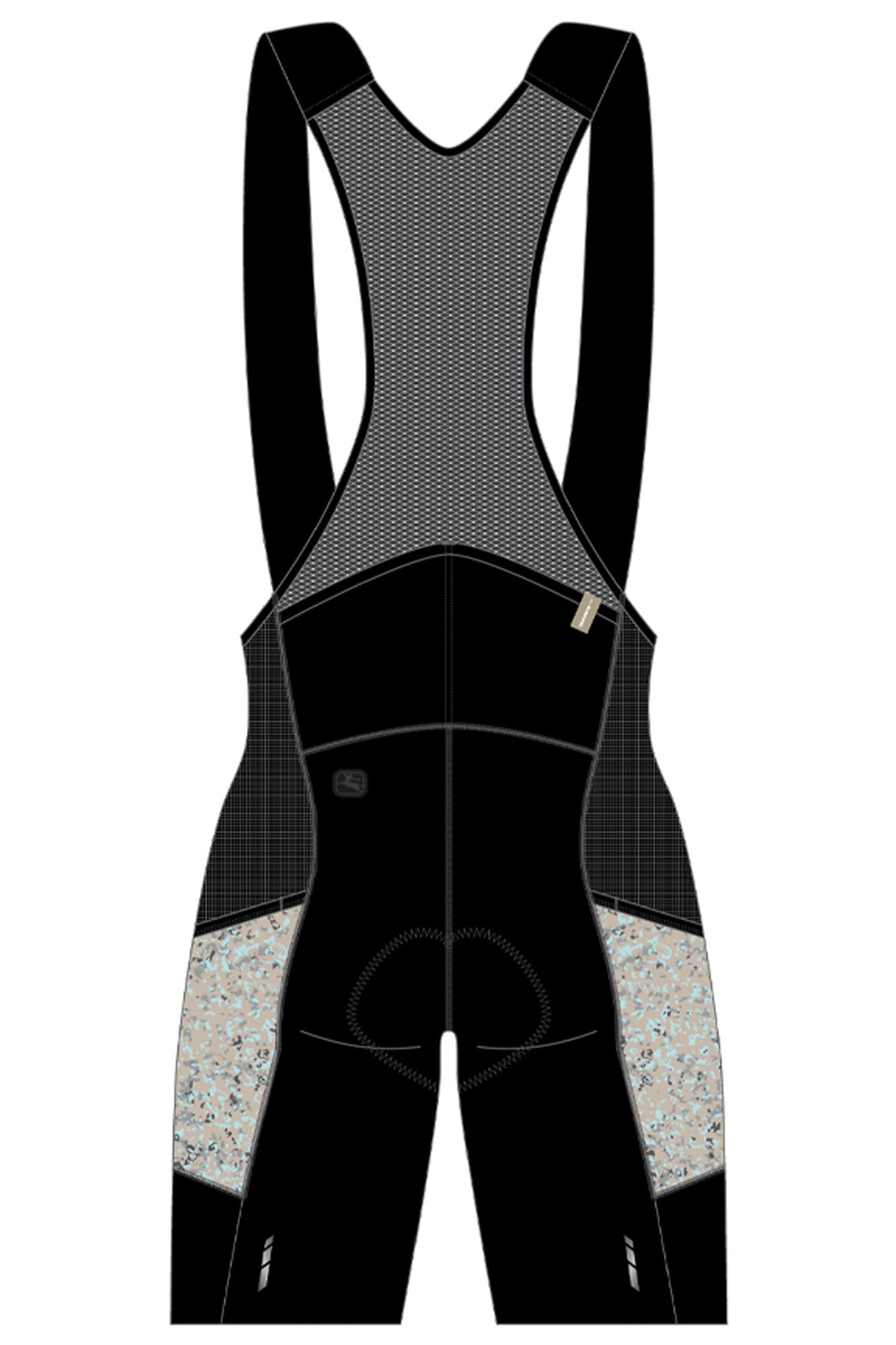 Men's Beyond Gravel Printed Pocket Cordura Cargo Bib Shorts BIB SHORT BIBS + SHORTS