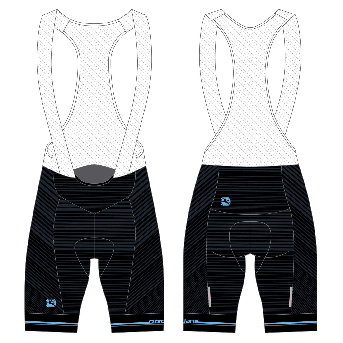 Women's Vero Pro Bib Shorts BIB SHORT BIBS + SHORTS PRINTED 100% XXS