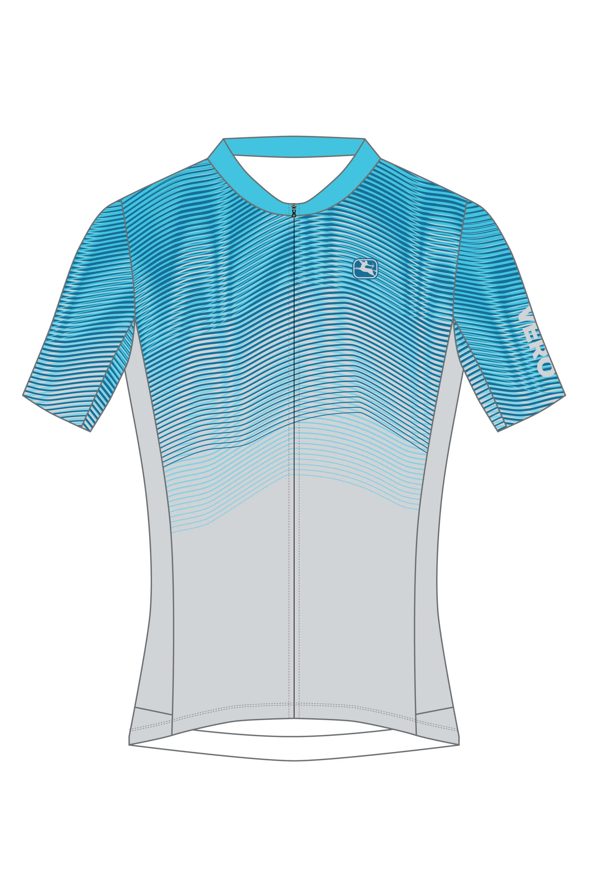 Men's Vero Race Short Sleeve Jersey JERSEYS JERSEYS + TANKS Race-Fit Reflective XXS