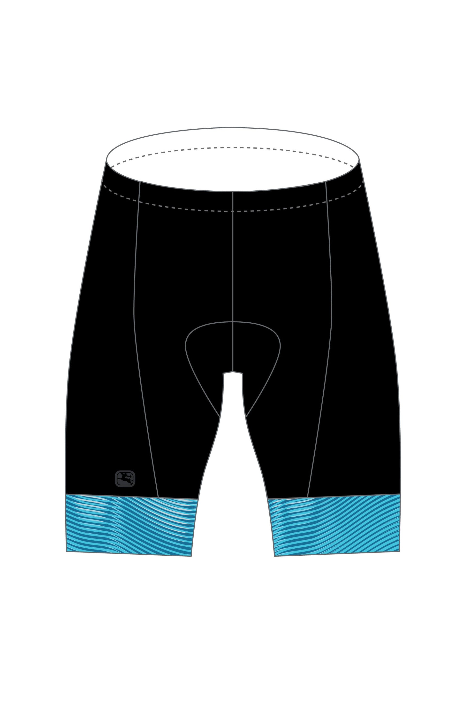 Men's Vero Shorts SHORT BIBS + SHORTS Printed Leg Band XXS