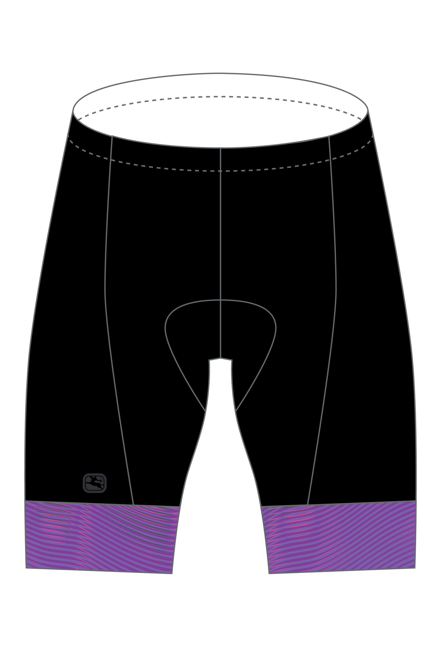Women's Vero Shorts SHORT BIBS + SHORTS Printed Leg Band XXS