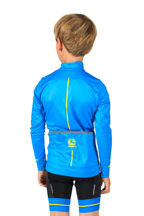 Children's long store sleeve cycling jersey